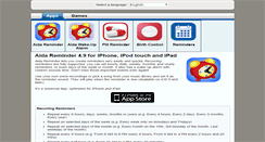 Desktop Screenshot of aidaorganizer.com